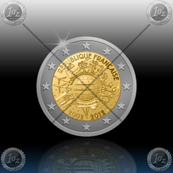 2 EVRO FRANCIJA 2012 (10 let Evrokovancev)